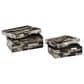 Ashley Ellford Decorative Box in Black, Brown and Cream (Set of 2), , large