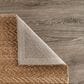 L&R Resources Natural Fiber 7"9" x 9"9" Bright White Area Rug, , large