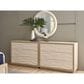 Furniture Worldwide Oasis 3-Drawer Dresser Only in Dockside and White, , large