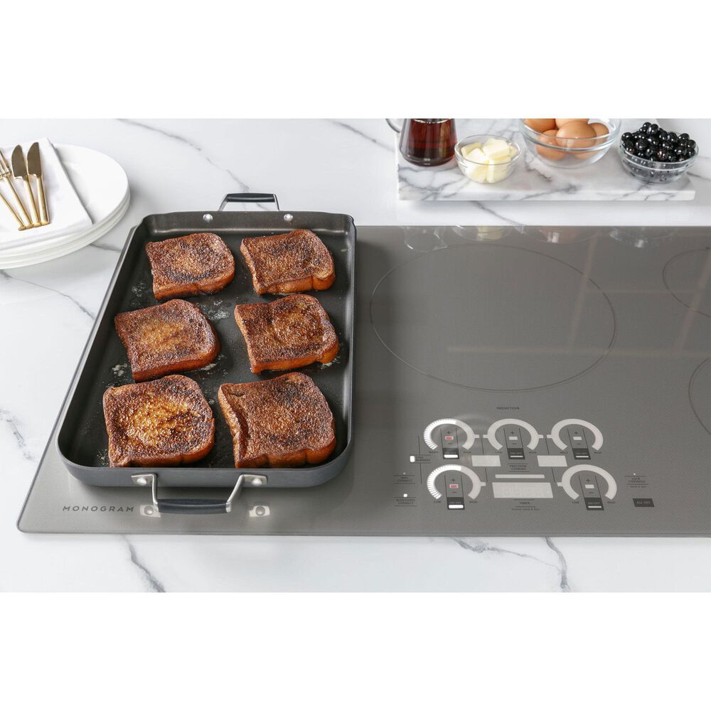 Monogram 30&quot; Induction Cooktop in Silver, , large