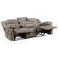 Steve Silver Abilene Manual Reclining Sofa with Drop-Down Console in Tan, , large