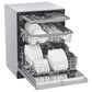 LG 24" Built-In Dishwasher with 3rd Rack in PrintProof Stainless Steel, , large