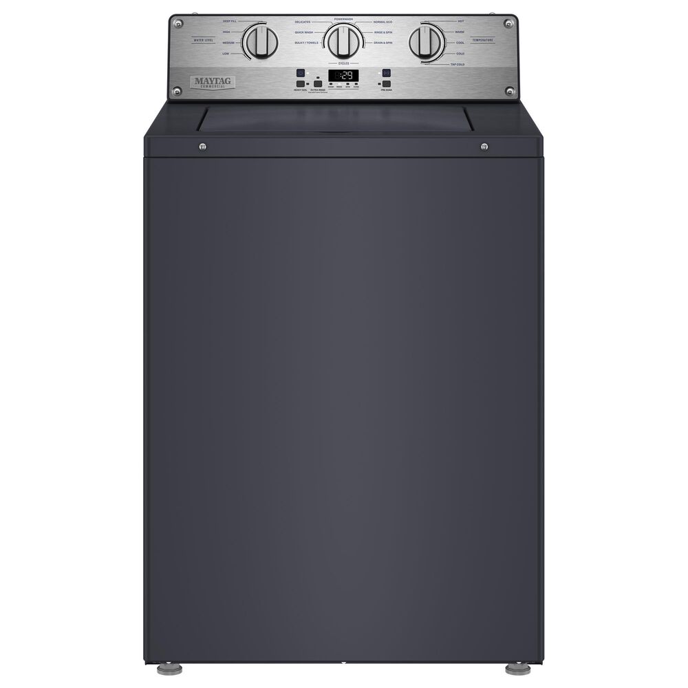 Maytag 3.8 Cu. Ft. Washer with Duracore System in Midnight Steel, , large