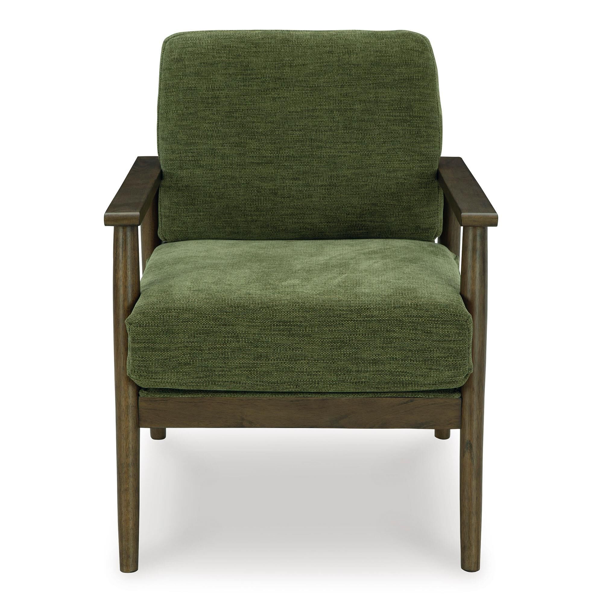 Ashley Bixler Showood Accent Chair in Olive