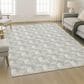 Dalyn Rug Company Soft Essentials Chevron Sky 5" x 7"6" Area Rug, , large