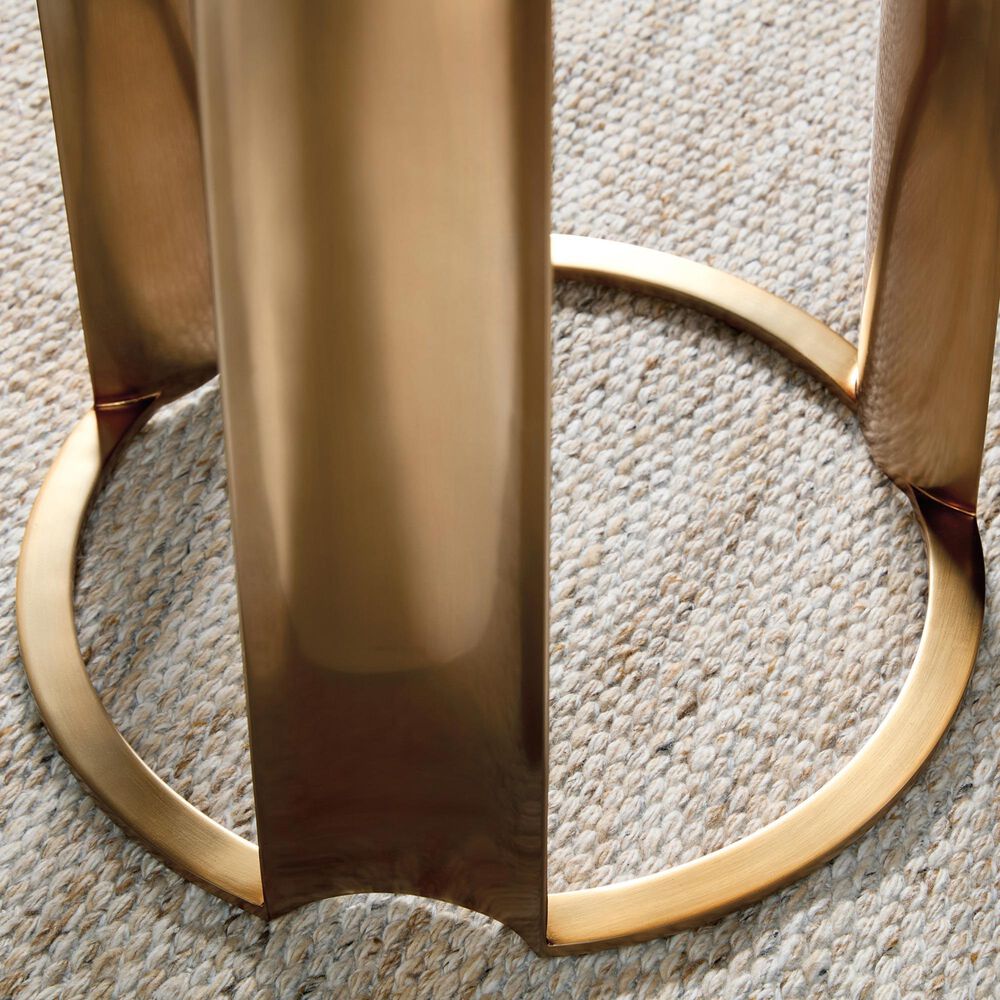 Hooker Furniture Eleana Accent Table in Light Caramel and Sunlit Bronze, , large