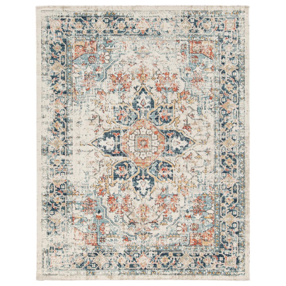 Ashley Jarrpage 5" x 7" Multicolor Outdoor Rug, , large