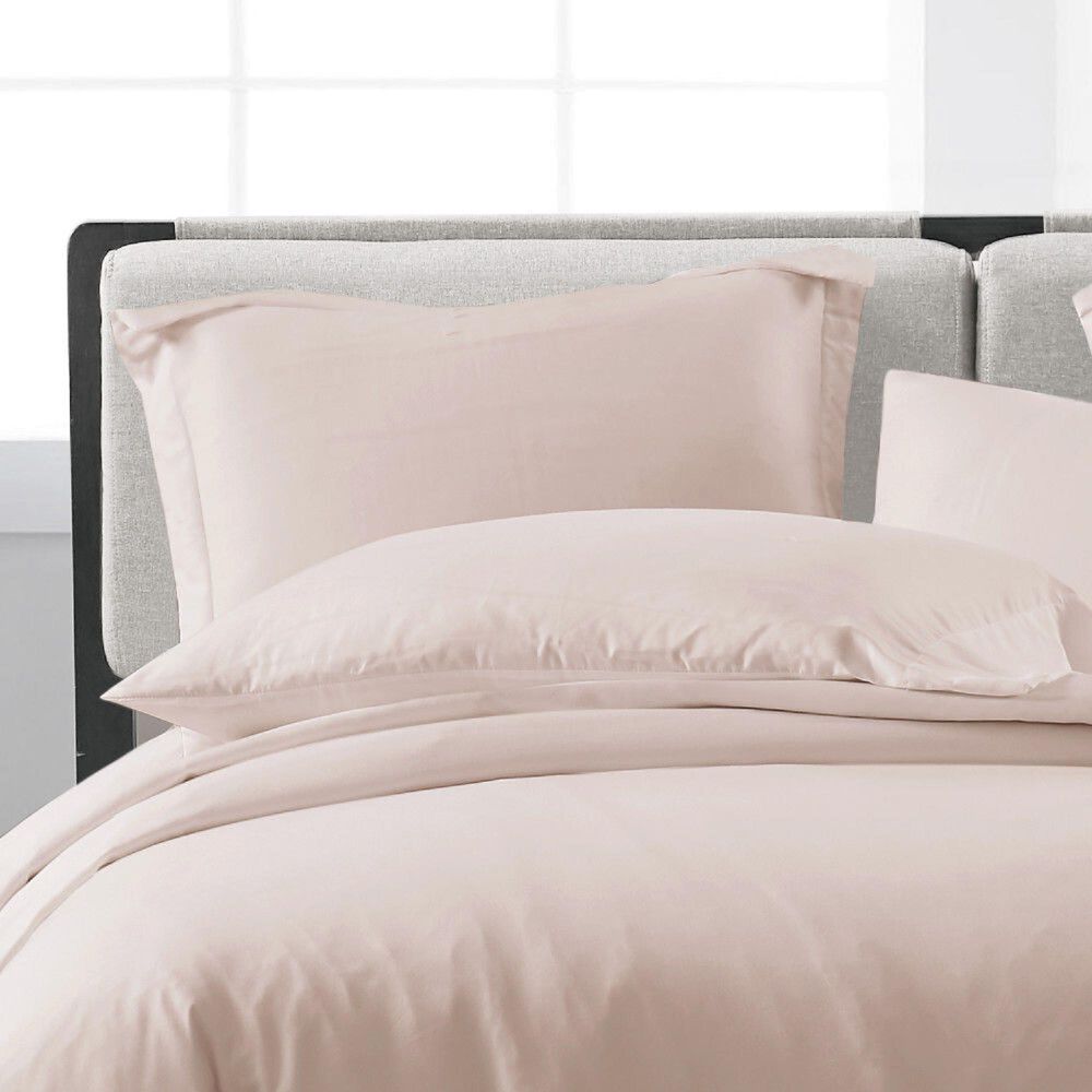 Pem America Cannon Solid 3-Piece King Duvet Cover Set in Blush, , large