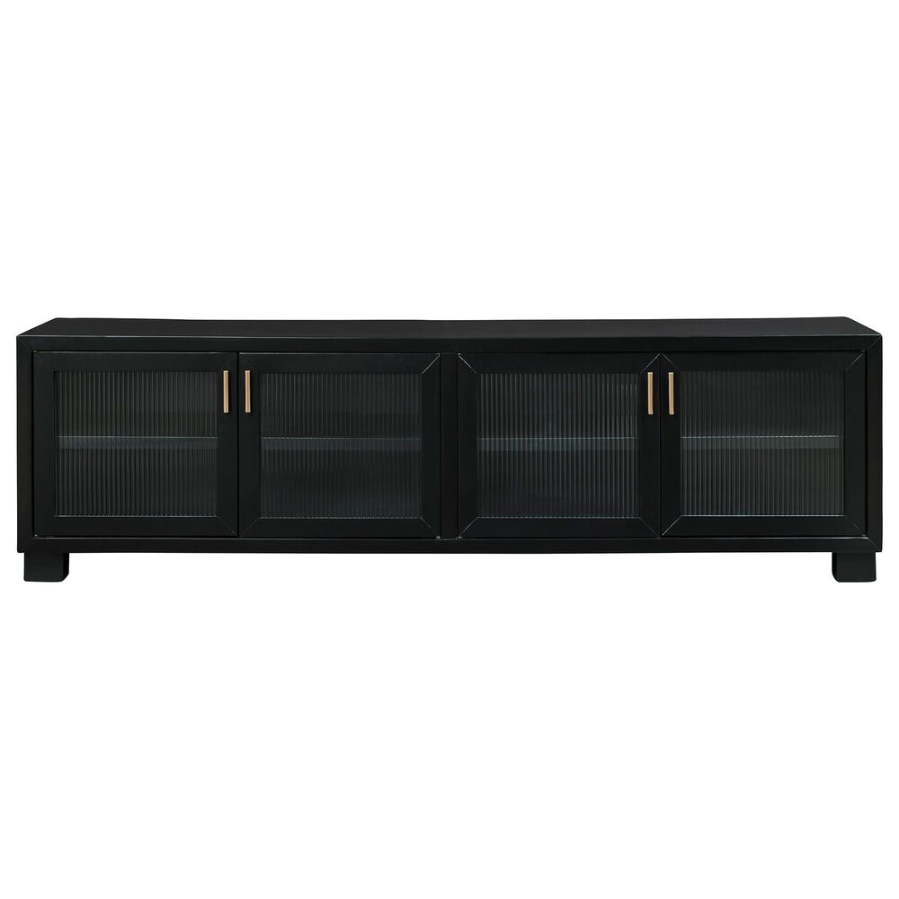 Ashley Winbardi 85&quot; TV Stand in Black, , large