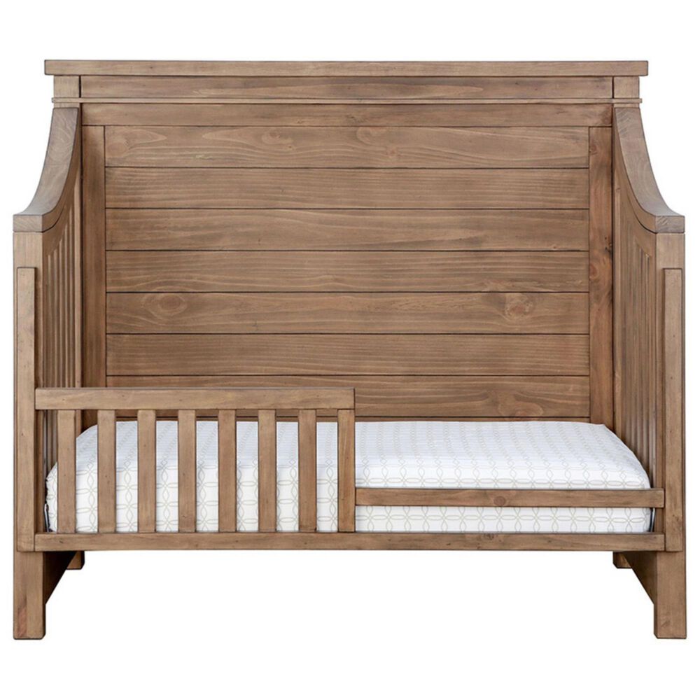 Baby Appleseed Rowan Flat Top 4-In-1 Convertible Crib in Sandwash, , large