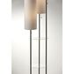 Adesso Trio Floor Lamp in Brushed Steel, , large