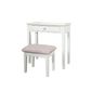 Linon Home Decor Vera White Vanity With Bench, , large