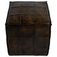Butler Leon Ottoman in Dark Brown, , large