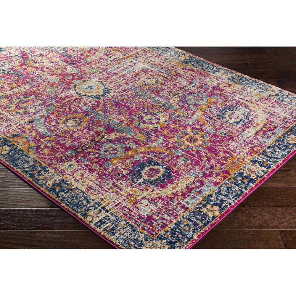 Surya Harput HAP-1013 5&#39;3&quot; x 7&#39;3&quot; Garnet, Blue and Teal Area Rug, , large