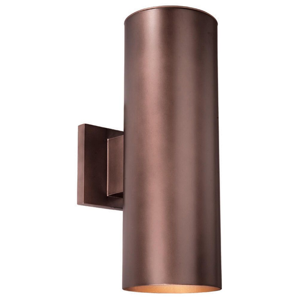Vaxcel Chiasso 14.25" 2-Light Outdoor Wall Sconce in Bronze, , large