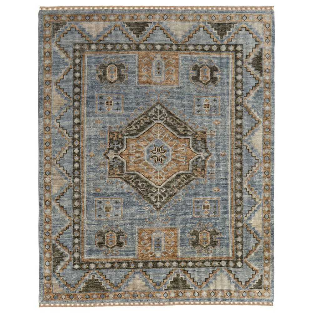 Feizy Fillmore 2"6" x 14" Blue and Green Runner, , large