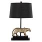 Grandview Gallery Panther Polyresin Table Lamp in Black and Gold, , large