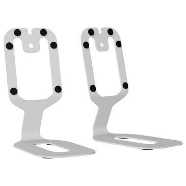 Kanto Rear-Mounted Desktop Speaker Stands for Uki and Ora Speakers - White (Set of 2), , large