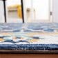 Safavieh Micro-Loop MLP385M 5" x 8" Blue and Ivory Area Rug, , large