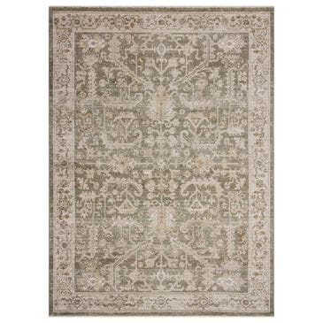 Loloi Pace Forrest and Natural 7"8" Round Area Rug, , large