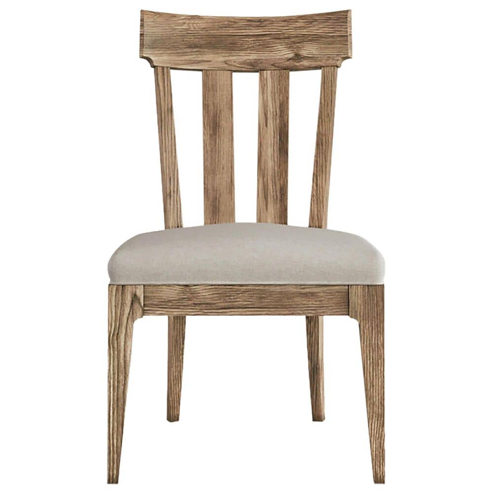 Vantage Passage Slat Back Side Chair in Light Oak, , large