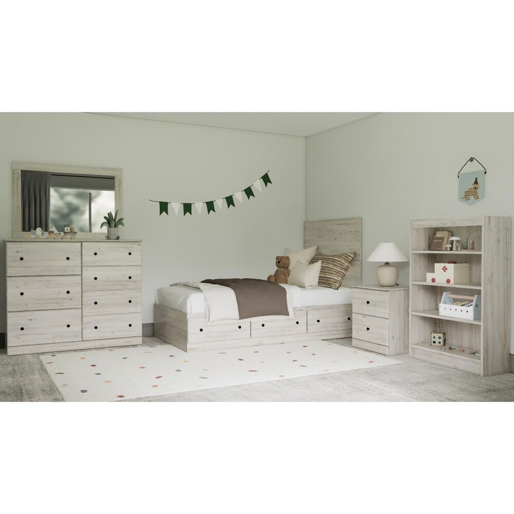 Lemoore Essentials 7 Drawer Dresser Only in Frosted Pine, , large