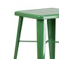 Flash Furniture 23.75" Bar Table in Green, , large