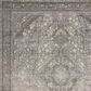 Feizy 3967F Sarrant Gray / Silver 12" x 15" Area Rug, , large