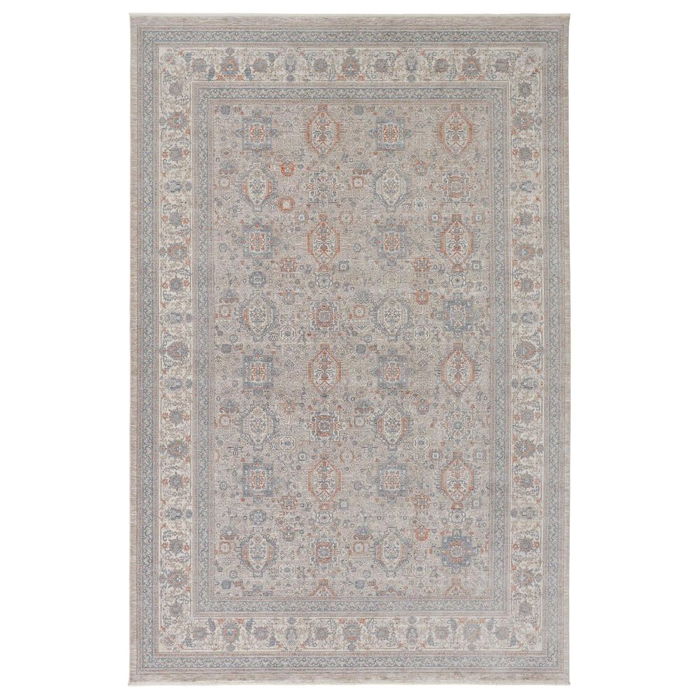 Feizy Marquette 6"7" x 9"10" Gray and Multicolor Area Rug, , large