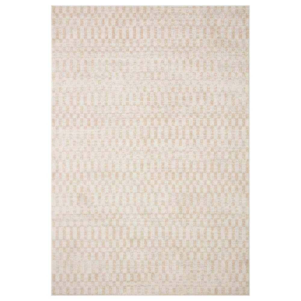 Loloi II Kamala 4" x 6" Ivory and Natural Area Rug, , large