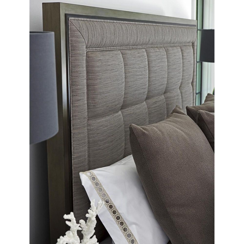 Lexington Furniture Ariana St. Tropez King Panel Headboard in Silver Gray/Rich Gray, , large