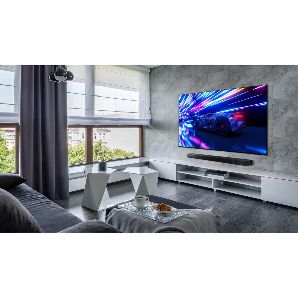Samsung 55&quot; 4K QLED w/Soundbar Sys, , large