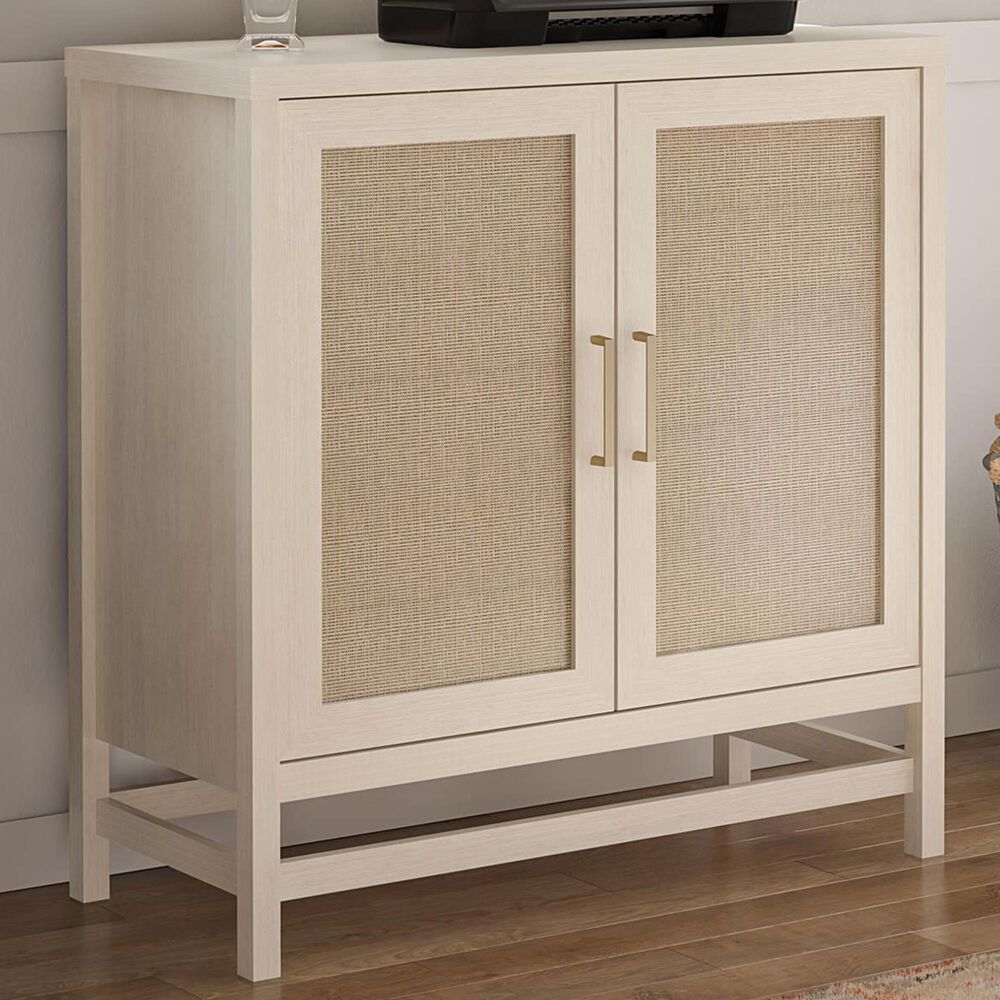 DHP Lystra 2-Door Storage Cabinet in Ivory Oak, , large