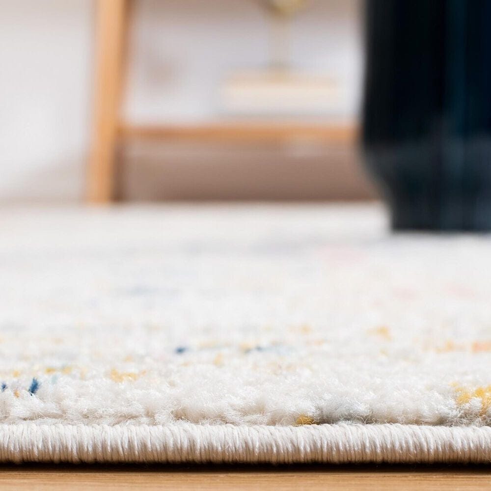 Safavieh Tulum 2&#39; x 8&#39; Ivory and Blue Runner, , large