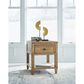 Ashley Sharlance End Table in Light Brown, , large