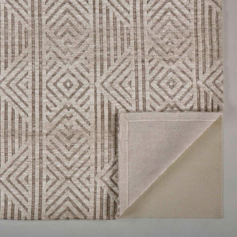 Feizy Colton 8&#39; x 10&#39; Brown Area Rug, , large