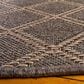 Central Oriental Santorini Diamond 5"3" x 7"7" Pebble and Natural Area Rug, , large