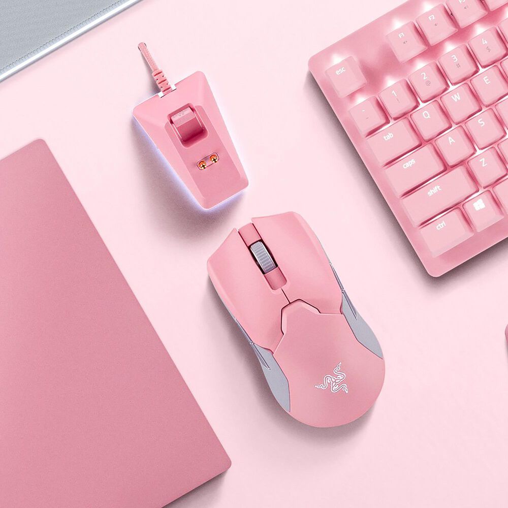 Razer Viper Ultimate Wireless Mouse With Charging Doc In Quartz Nebraska Furniture Mart