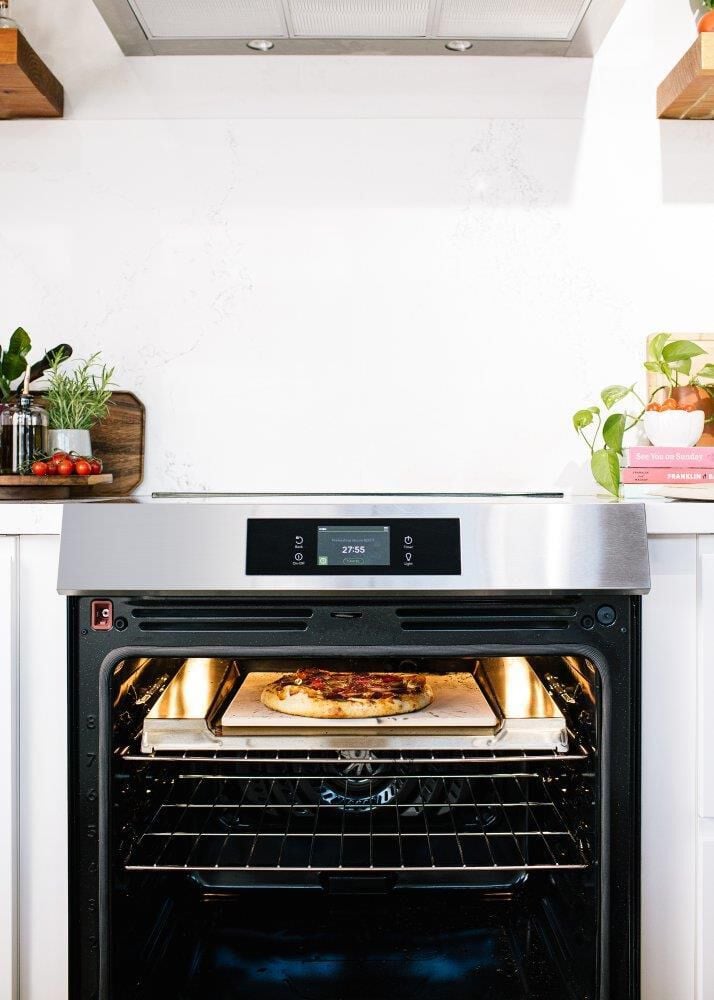 Frigidaire Gallery 30&quot; Freestanding Induction Convection Range with Stone-Baked Pizza in Stainless Steel, , large