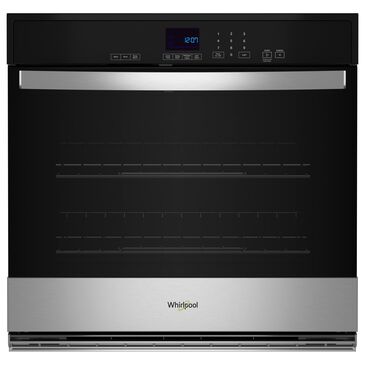 Whirlpool 27" Single Self-Cleaning Wall Oven in Stainless Steel, , large