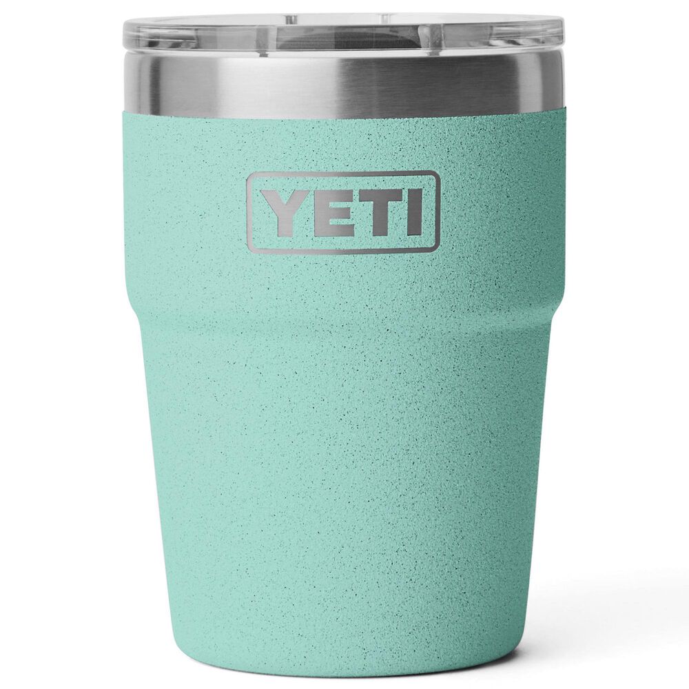 YETI Rambler 16 Oz Stackable Cup with MagSlider Lid in Sea Stone, , large