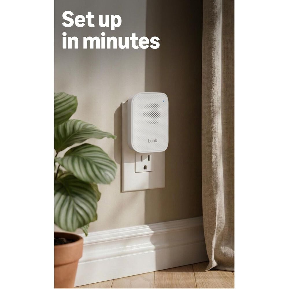 Blink Chime Doorbell Box in White, , large