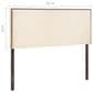 Modway Region Nailhead Upholstered Queen Headboard in Cafe, , large