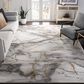 Safavieh Craft CFT877F 8" x 10" Grey and Gold Area Rug, , large