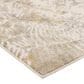 Feizy Parker 5" x 7"6" Silver and Ivory Area Rug, , large