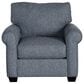 Fulton Home Taylor Accent Chair in Rulebreaker Ocean, , large