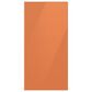 Samsung Bespoke 4-Door French Door Refrigerator Top Panel in Clementine Glass, , large