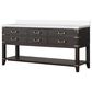 Lexora Home Norwalk 72" Double Bathroom Vanity in Brown Oak with White Quartz Top and Rectangular Sinks, , large