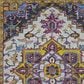 Amer Rugs Boho 8" x 11" Yellow and Pink Area Rug, , large
