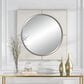 Uttermost Cyprus Mirror in White and Soft Gold, , large